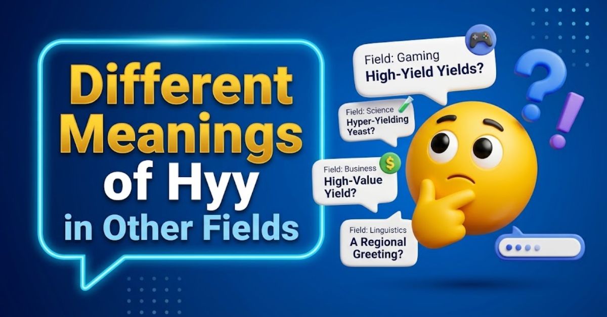 Different Meanings of Hyy in Other Fields