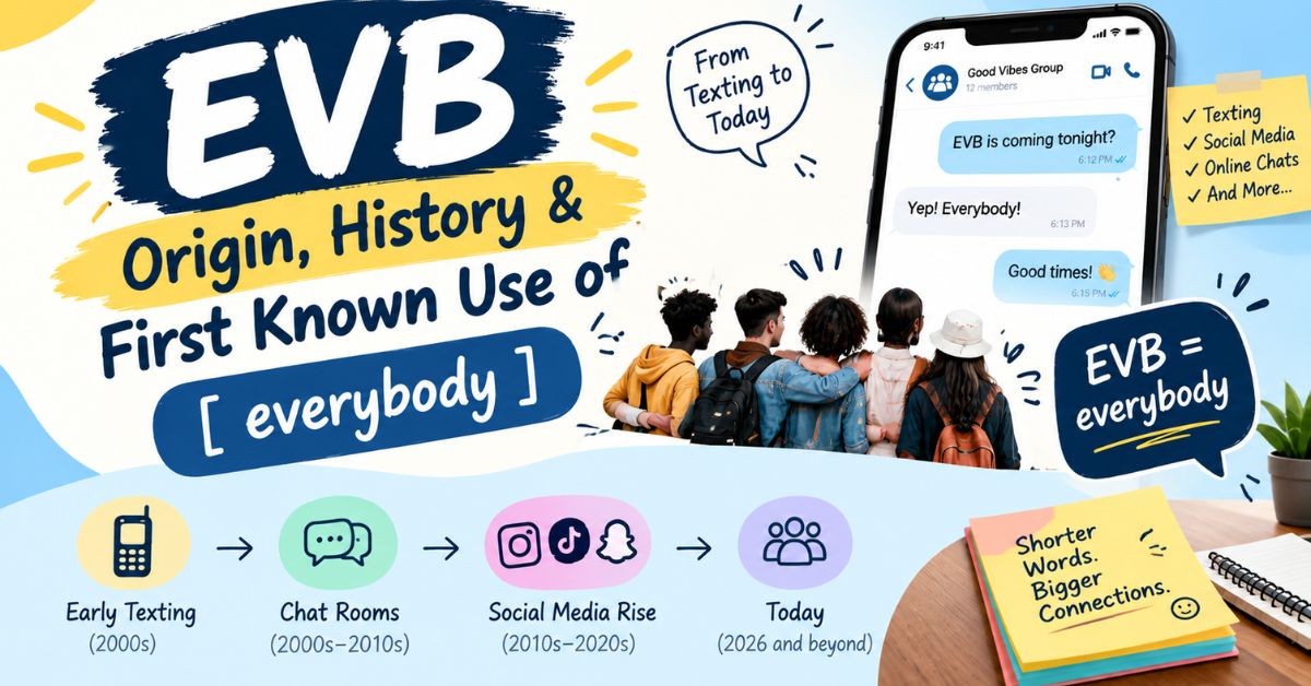 Origin, History & First Known Use of EVB